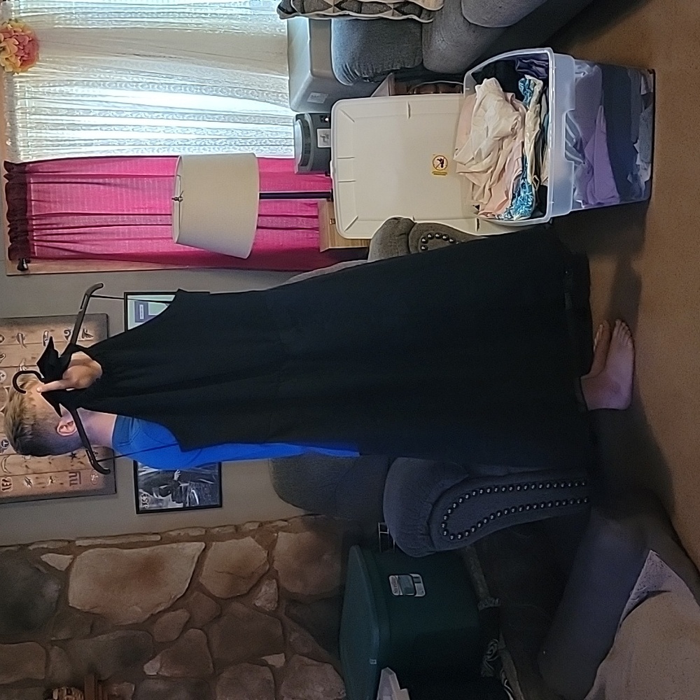 Body & ties ployester used dress